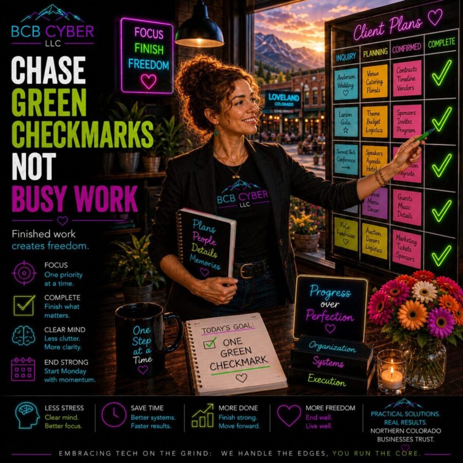 Small Business Productivity: Why Finishing Work Matters More Than Staying Busy