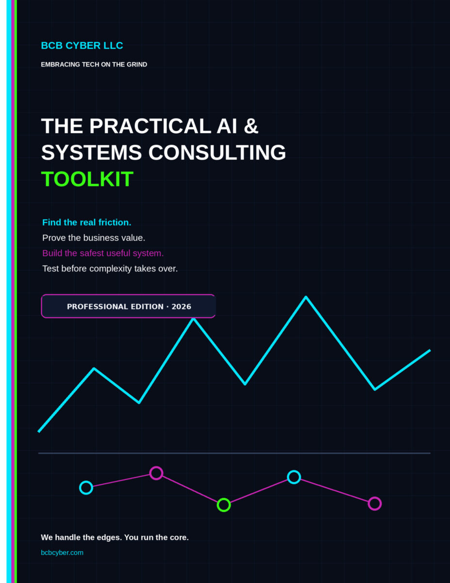 Cover of The Practical AI and Systems Consulting Toolkit Professional Field Edition